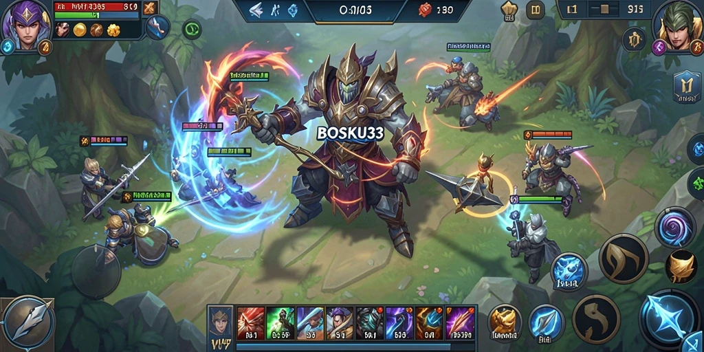 Gameplay menakjubkan BOSKU33 dalam aksi SLG