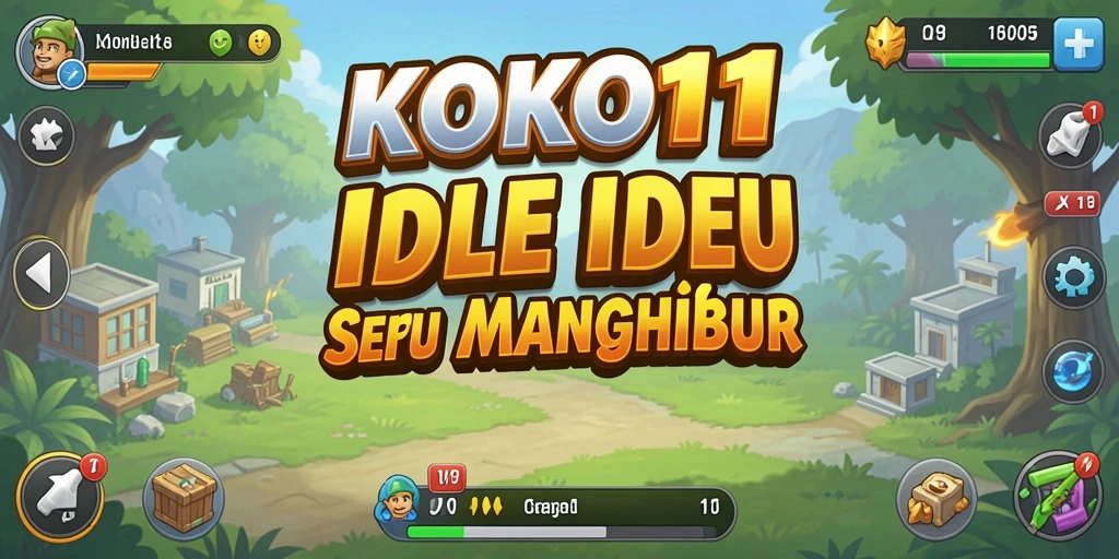 Tampilan gameplay seru KOKO11 dengan elemen Idle yang menarik.